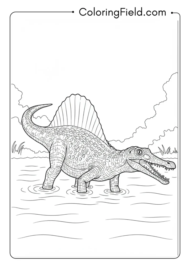 Ankylosaurus with highly detailed armored body 