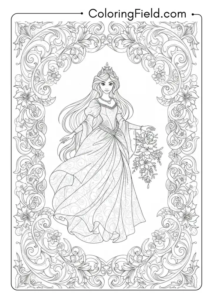Art Nouveau Princess