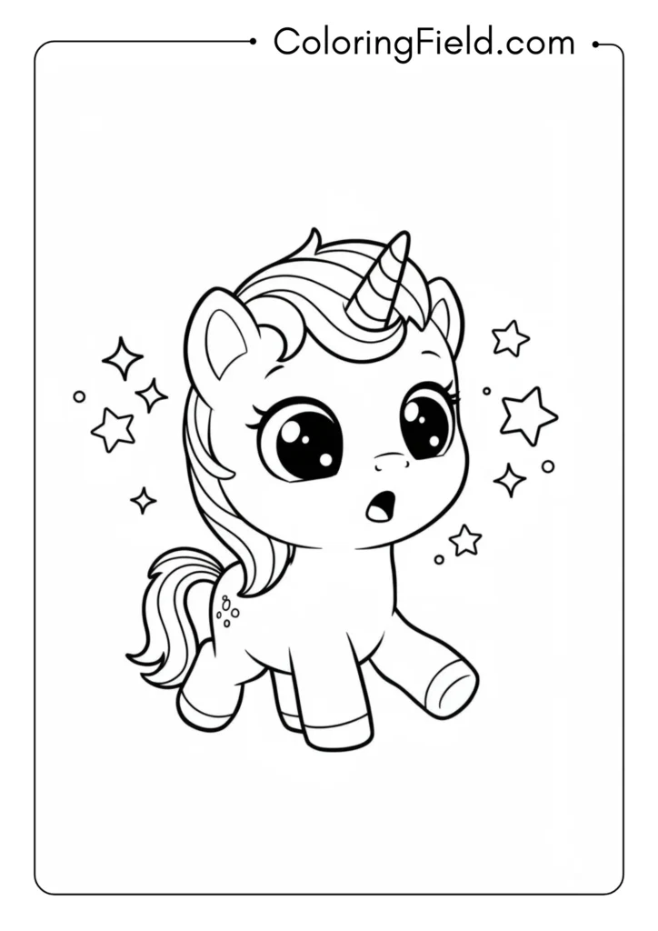 Baby Unicorn with Hiccups