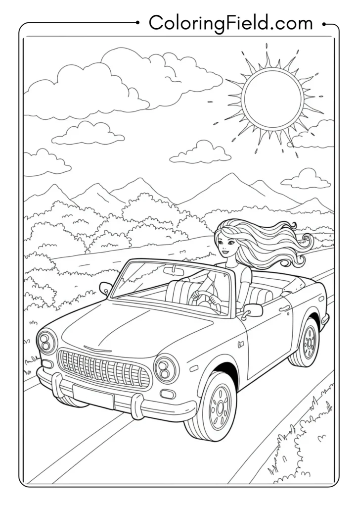 Barbie Car Convertible