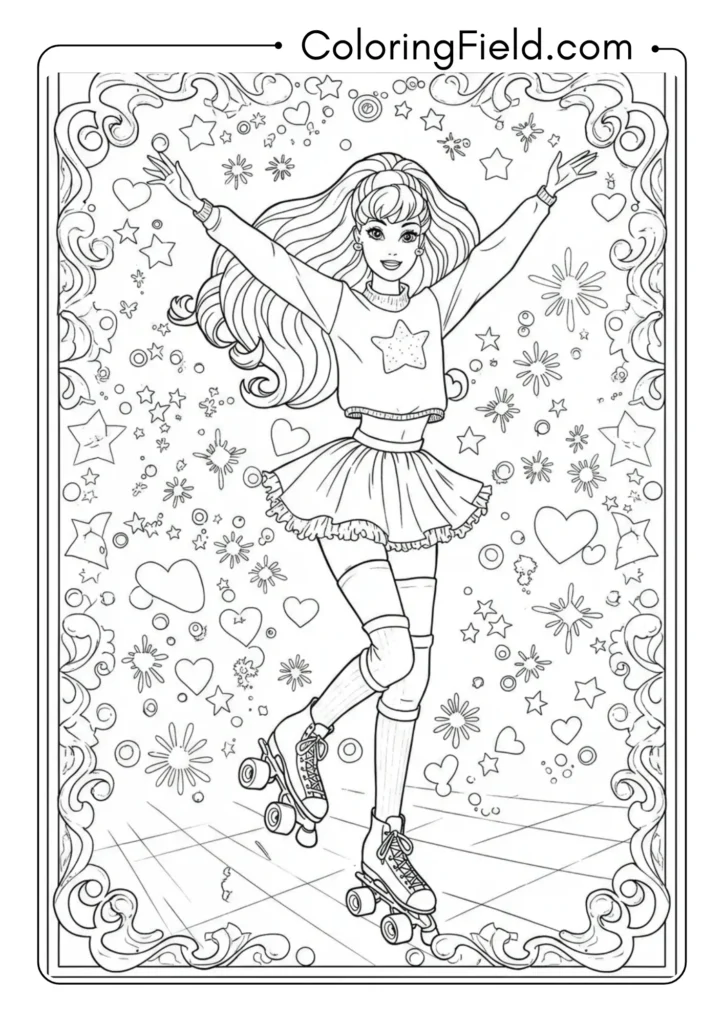 Barbie Movie Roller Skating