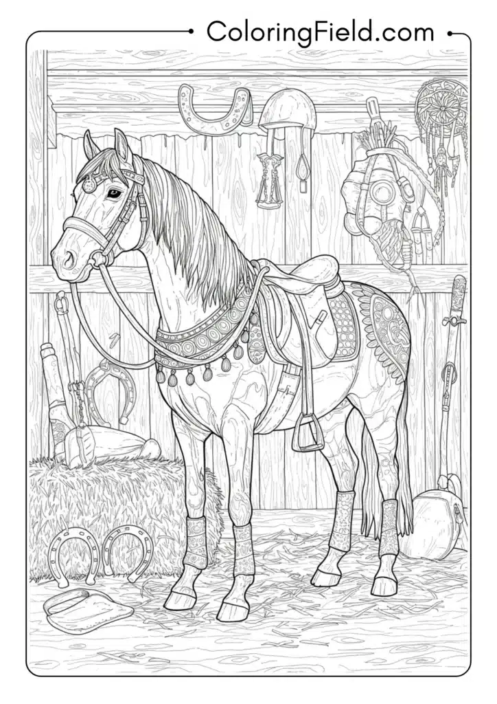 Barbie's Horse Majesty