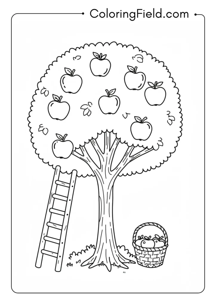 Basic Apple Picking Scene