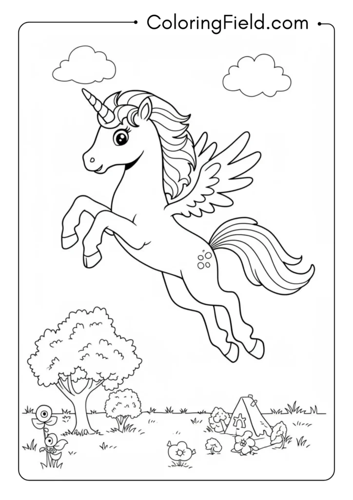 Basic Unicorn Jumping