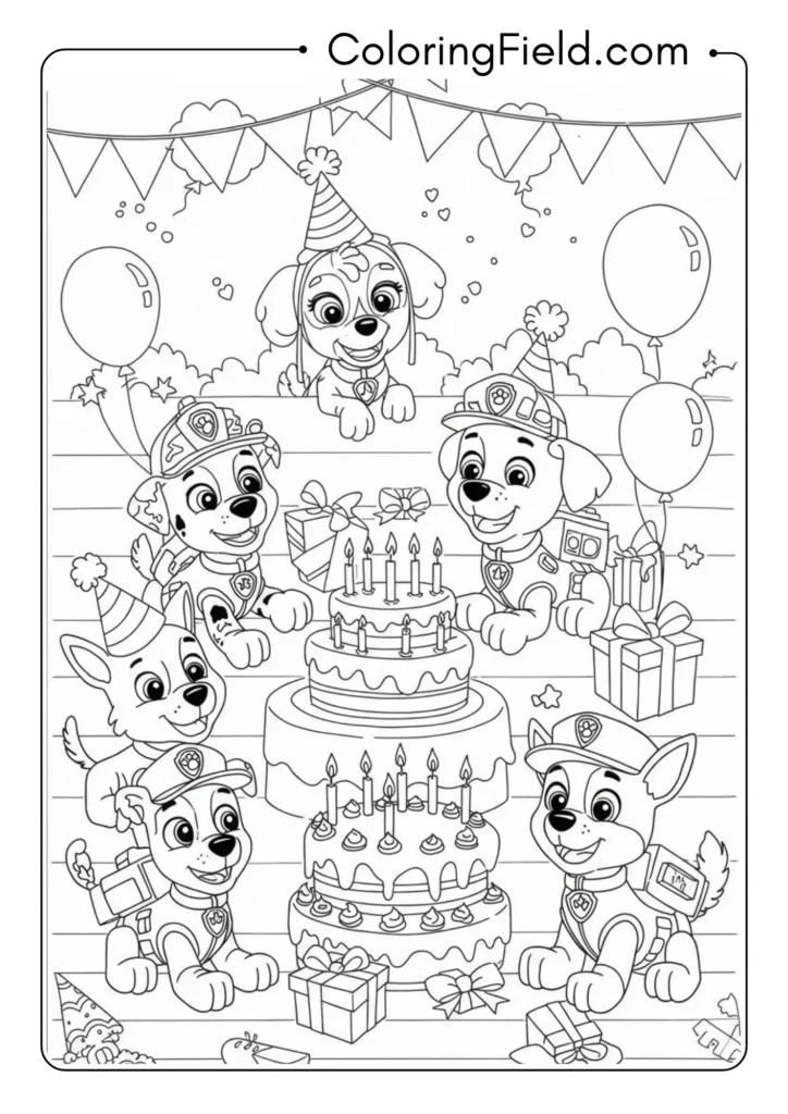 Birthday Party Scene