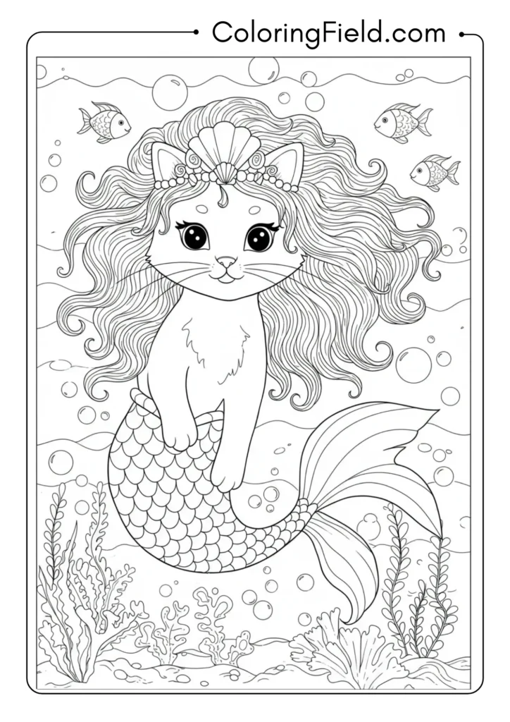 Cat Mermaid (Purrmaid)