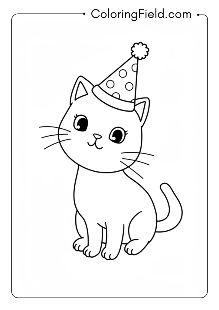 Cat in a Simple Hat