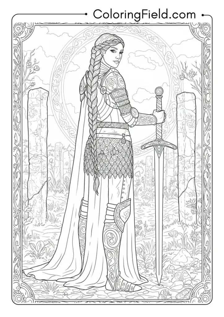 Celtic Princess Warrior