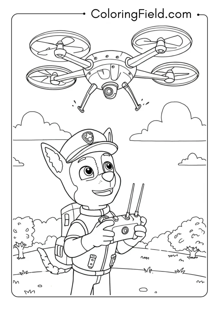 Chase and His Drone