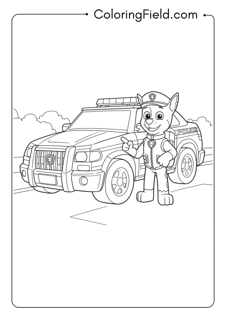 Chase with Police Cruiser