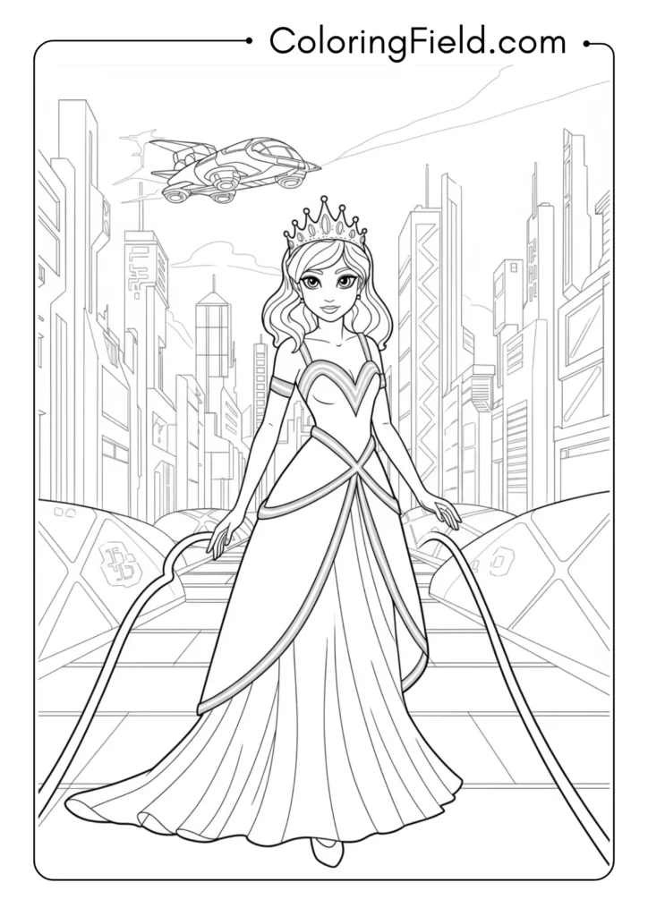 Cyberpunk Princess