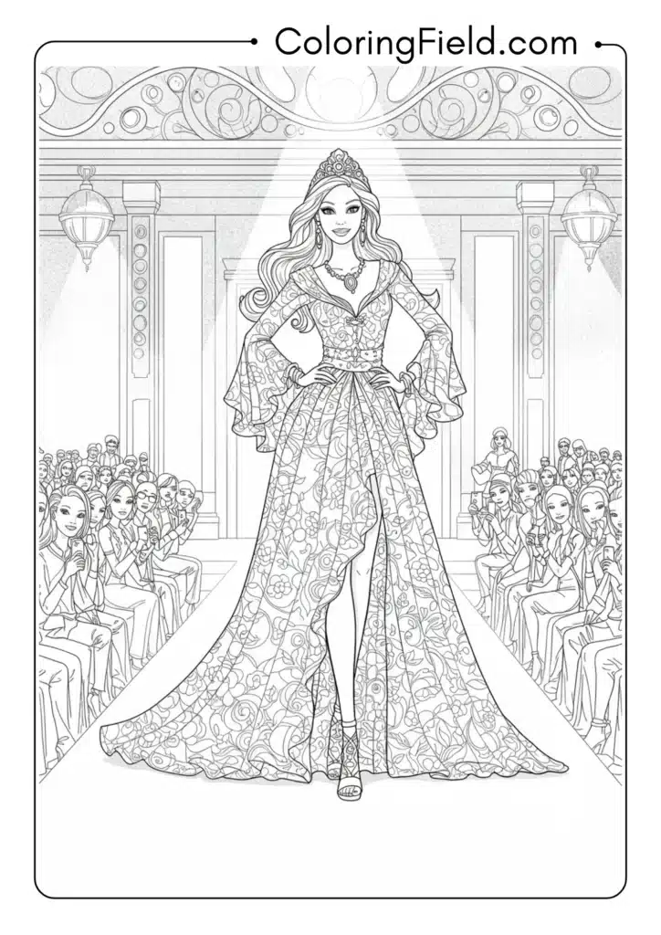 Detailed Fashion Runway