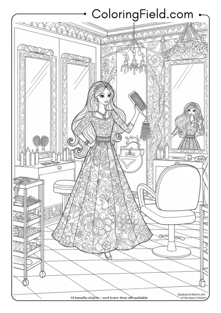 Detailed Hair Salon
