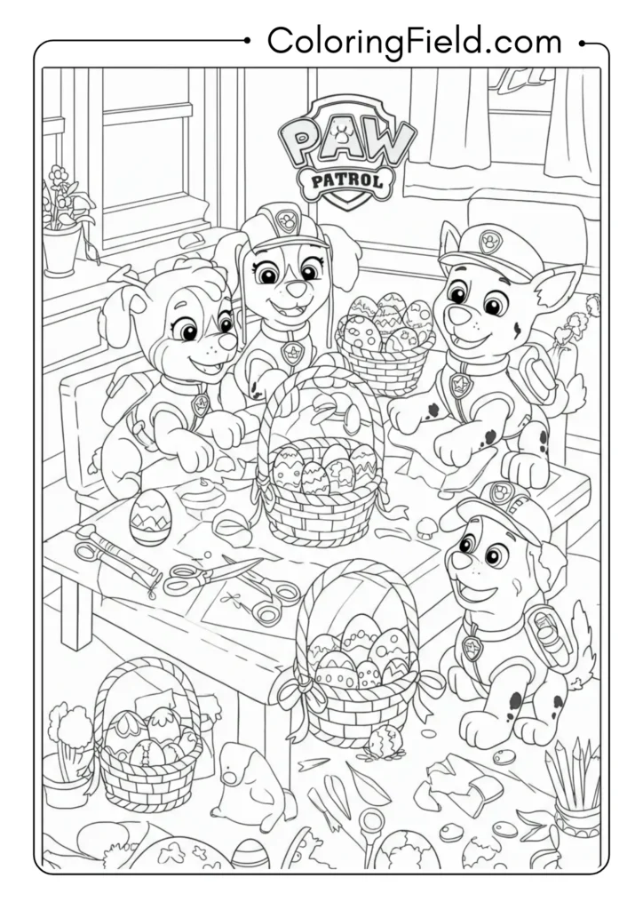 Easter Basket Making