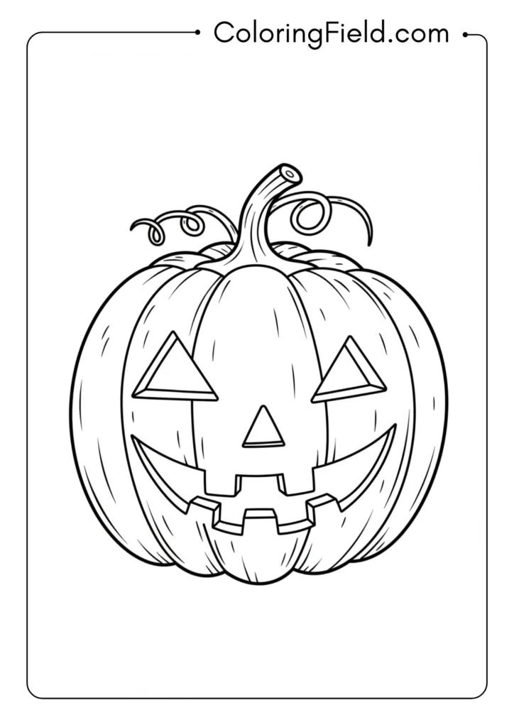 Easy Jack-o'-Lantern
