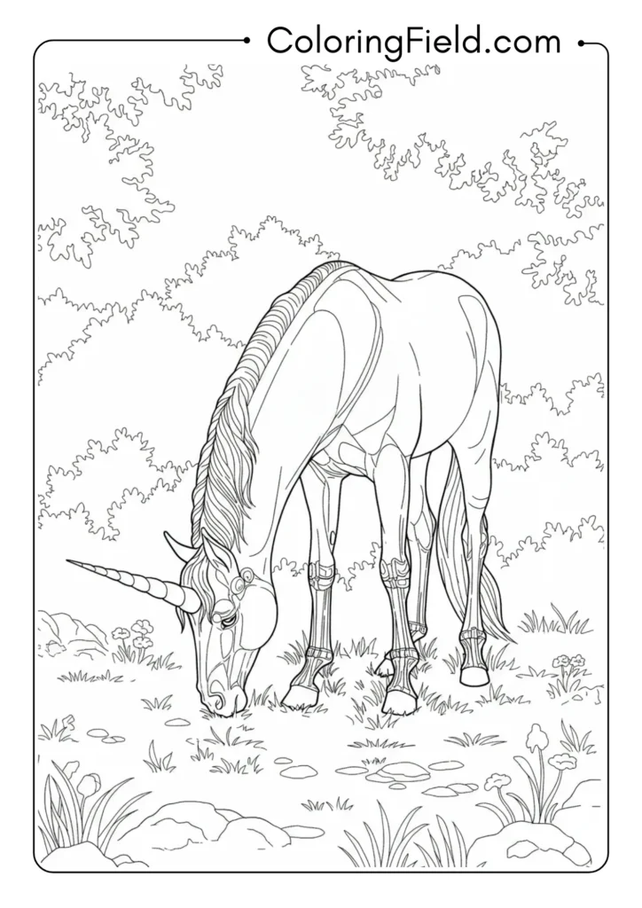 Grazing Unicorn