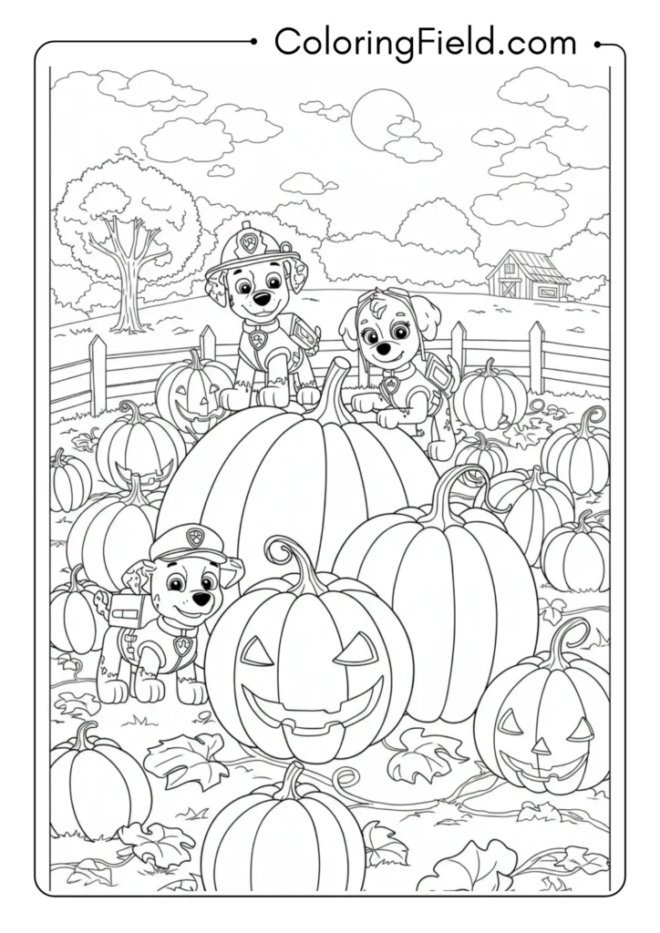 Halloween Pumpkin Patch