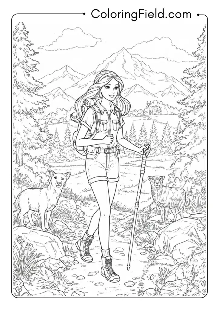Hiking Mountain Trail
