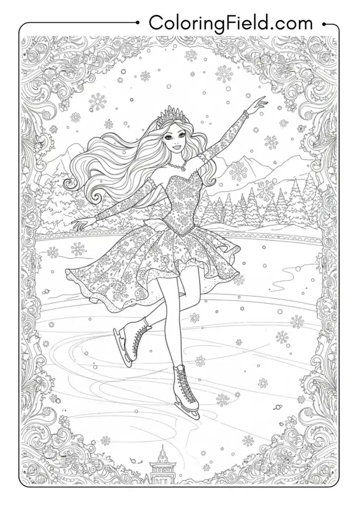 Ice Skating Princess