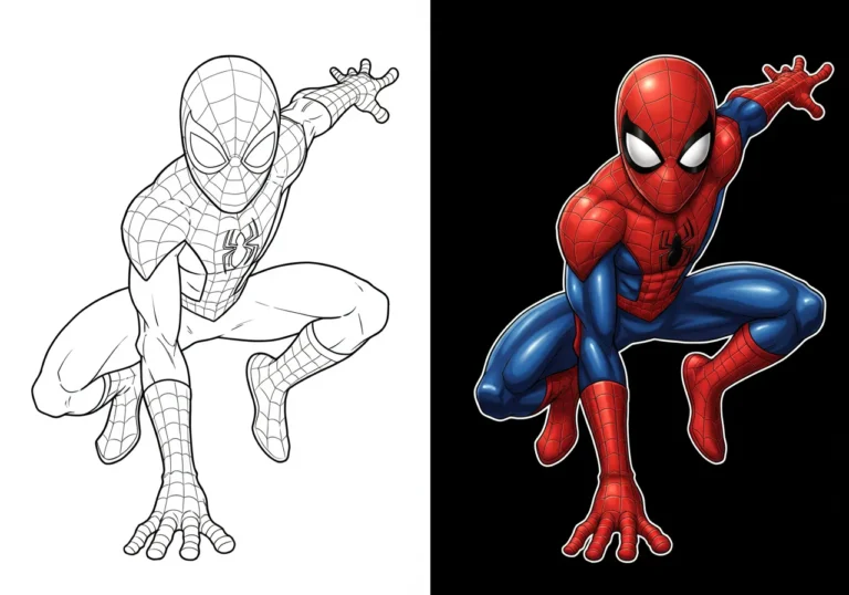 Spider-Man Coloring Pages