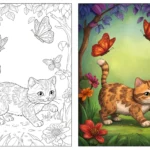 Cat Coloring Pages