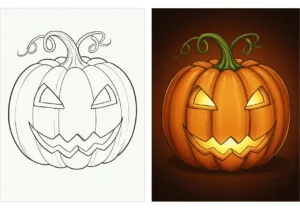 Fall Coloring Pages