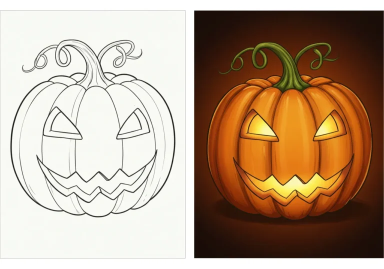 Fall Coloring Pages