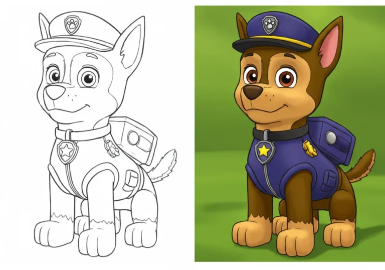 Paw Patrol Coloring Pages