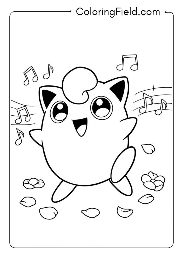 Jigglypuff singing