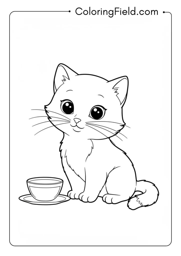 Kitten with Milk 