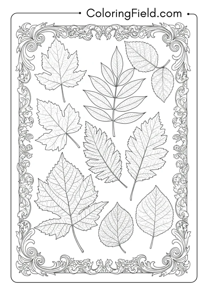 Leaf Pressing Collection Page