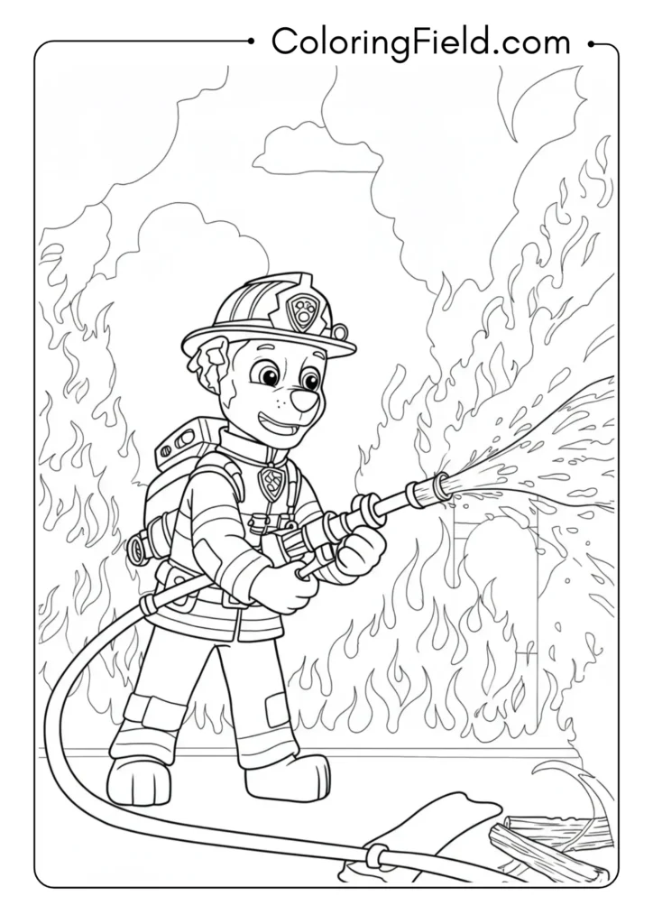 Marshall Fighting Fire