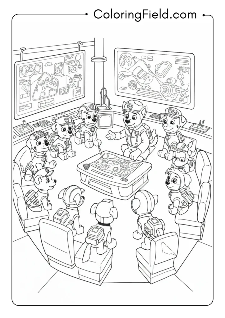 PAW Patrol Mission Briefing