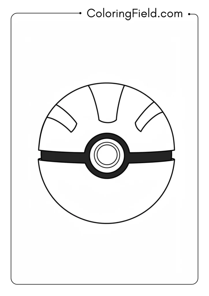 Pokeball design