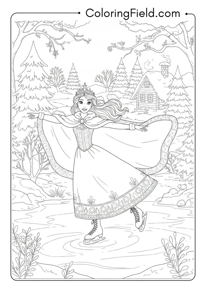 Princess Ice Skating