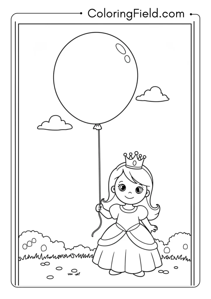 Princess and Balloon