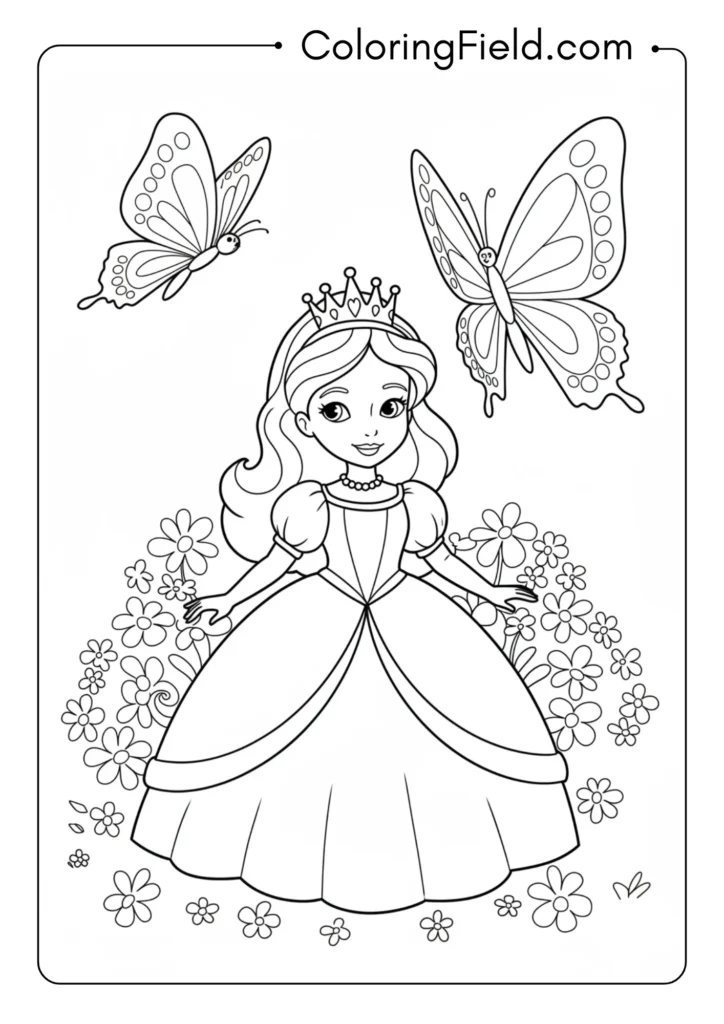 Princess and Butterfly