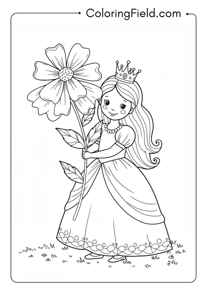 Princess and Flower
