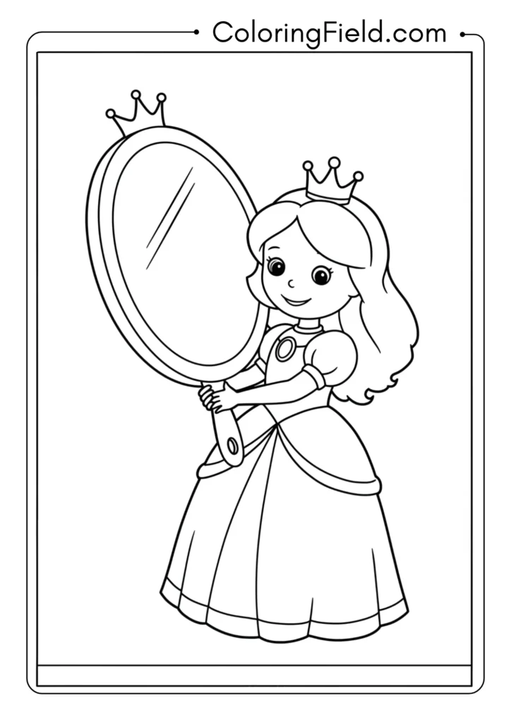 Princess with Mirror