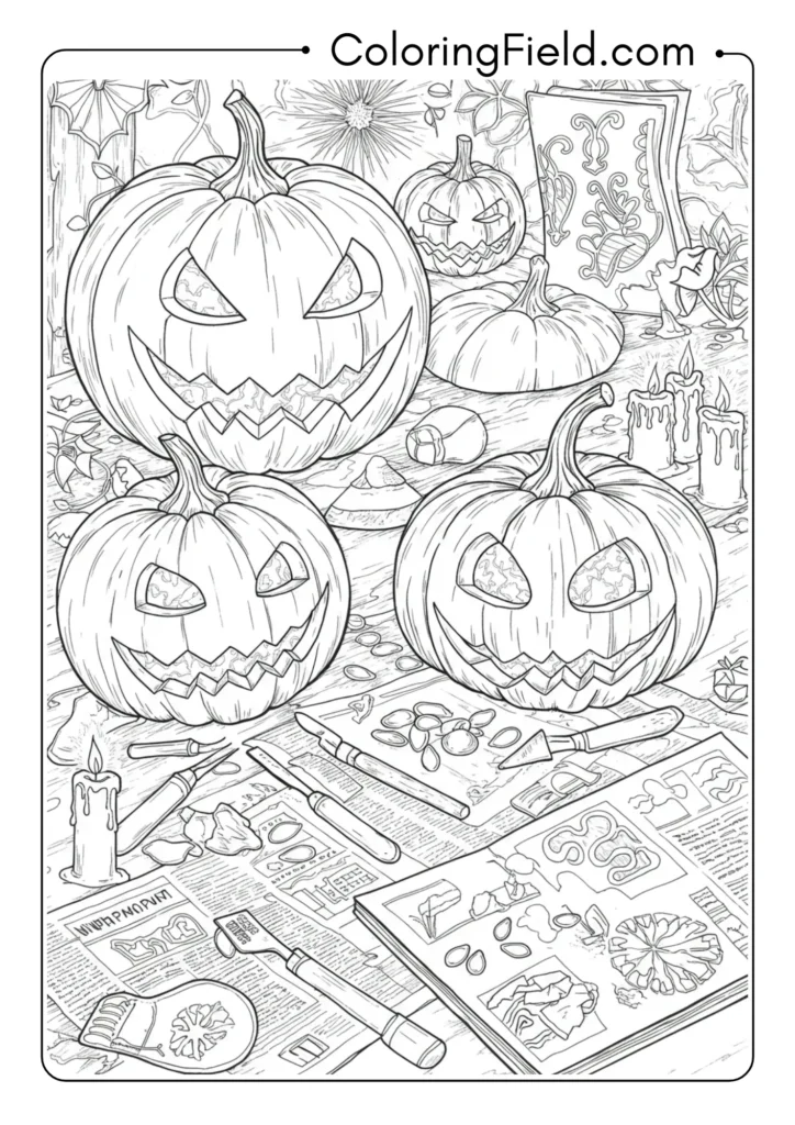 Pumpkin Carving Tools and Workshop