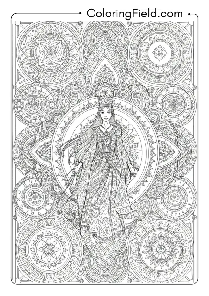Sacred Geometry Princess