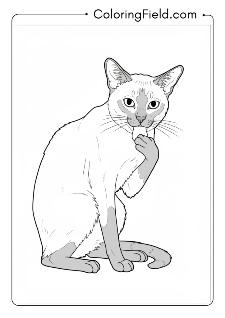 Siamese Cat Grooming