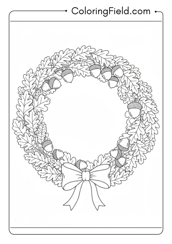 Simple Fall Wreath