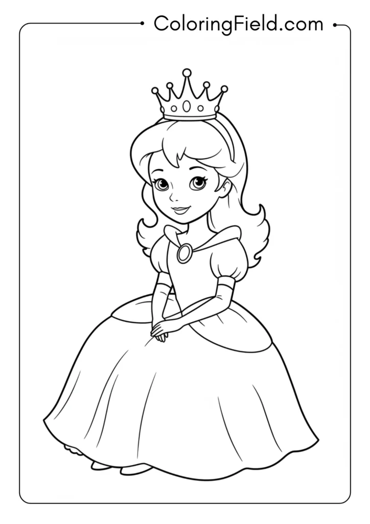 Sitting Princess