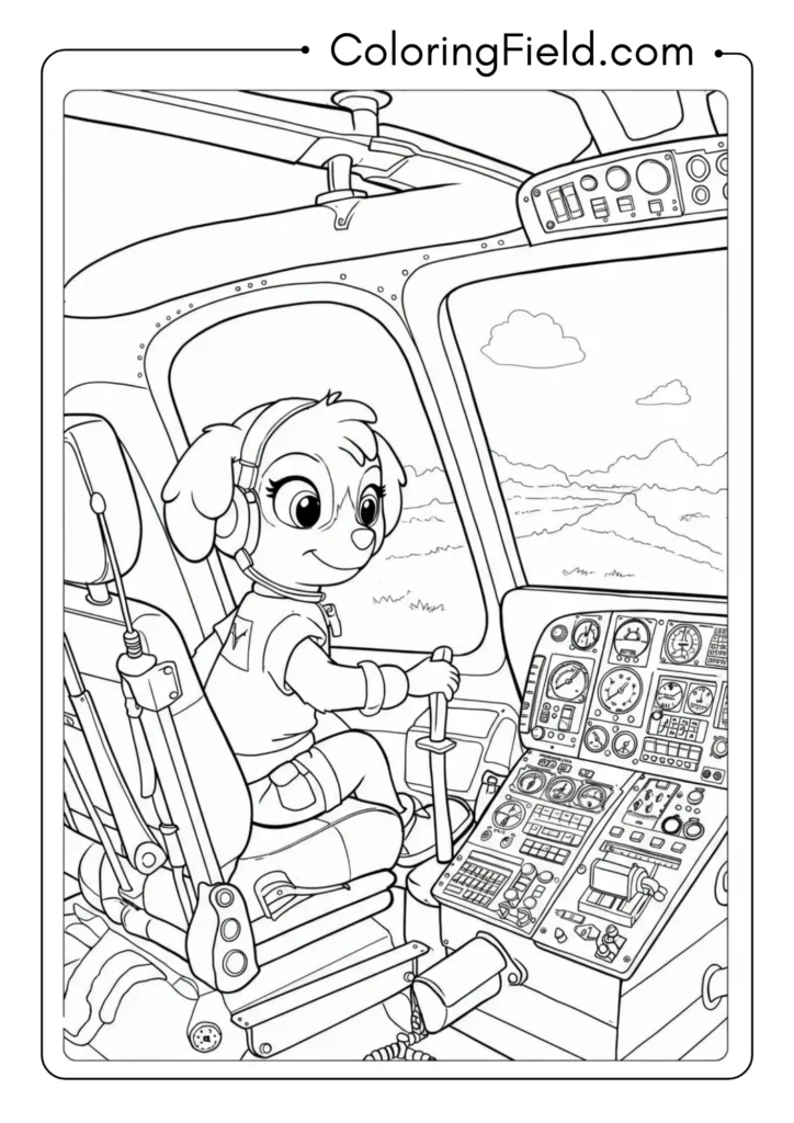 Skye's Helicopter Interior