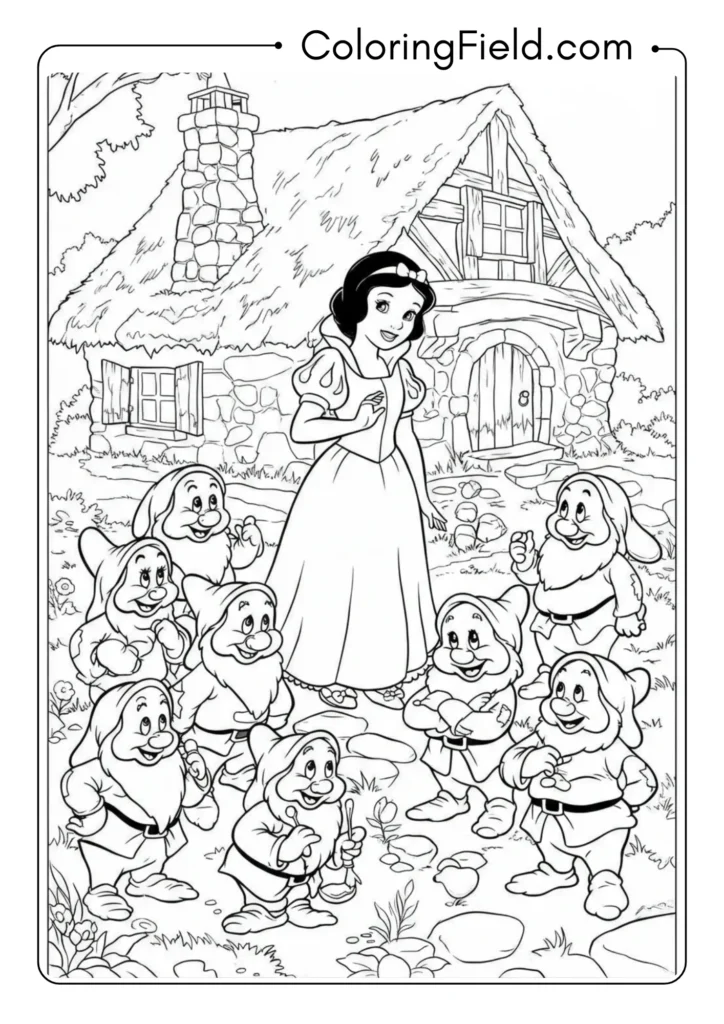 Snow White with Seven Dwarfs