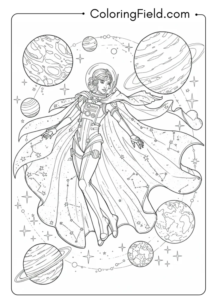 Space Explorer Princess
