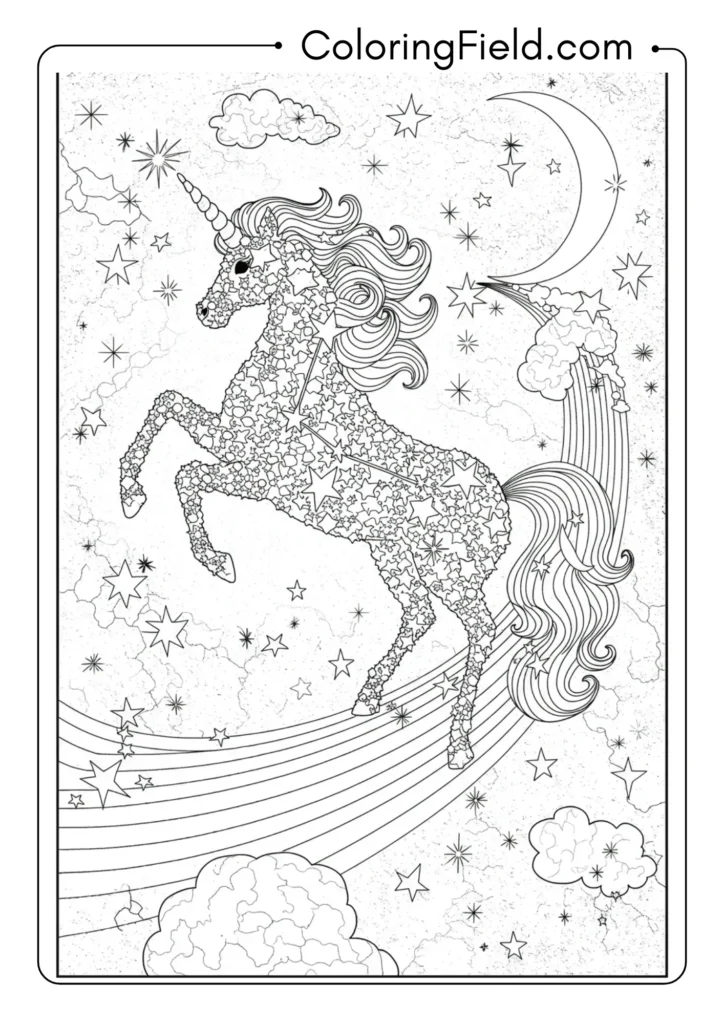 Star Constellation Unicorn