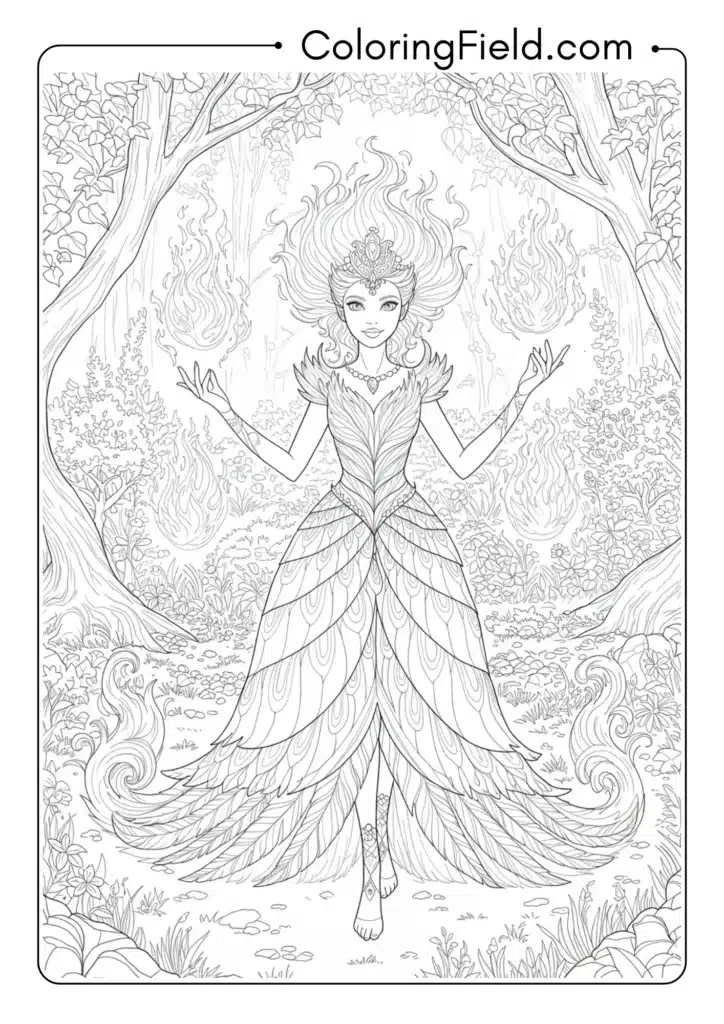 The Fire Bird Princess