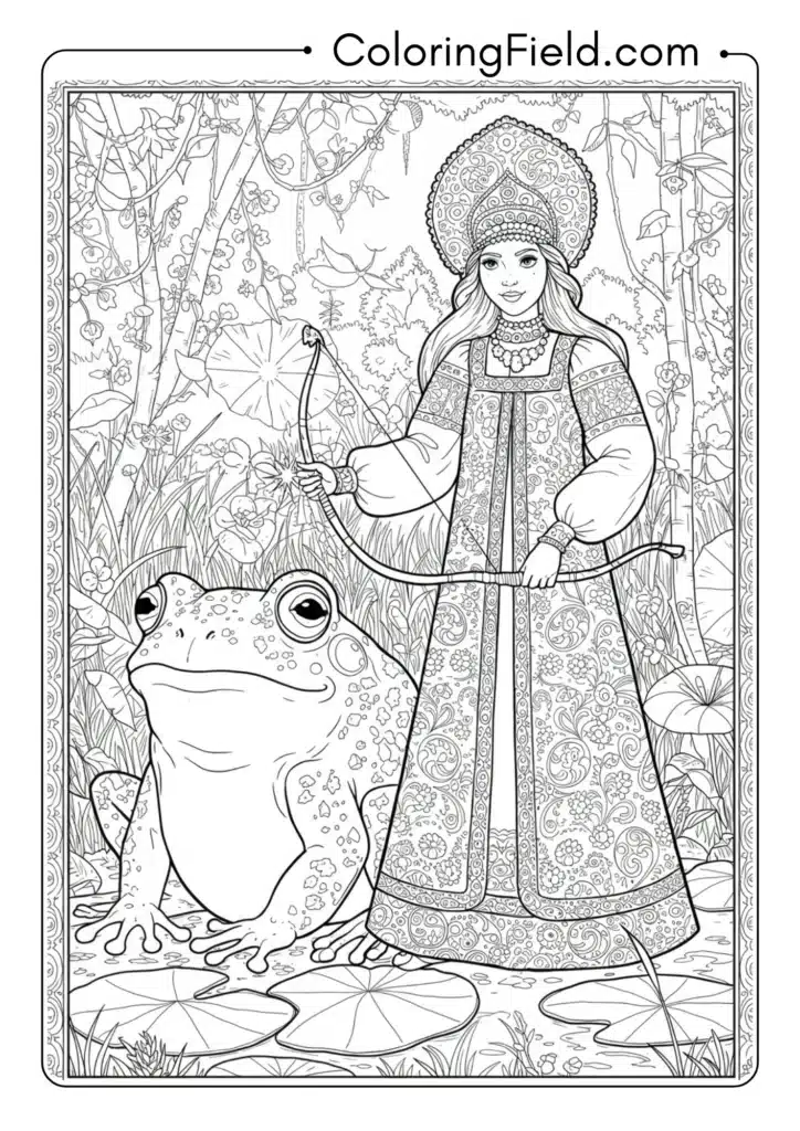 The Frog Princess (Vasilisa)